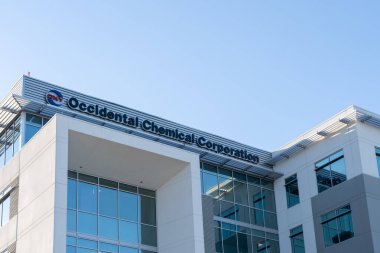 Dallas, TX, ABD - 19 Mart 2022: Dallas 'taki Occidental Chemical Corporation genel merkezi. Occidental Chemical polivinil klorür reçineleri, klor ve yakıcı gazoz içeren kimyasallar üretir..