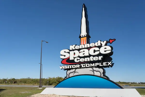 Merritt Island Florida Usa January 2022 Kennedy Space Center Visitor — Stock Photo, Image
