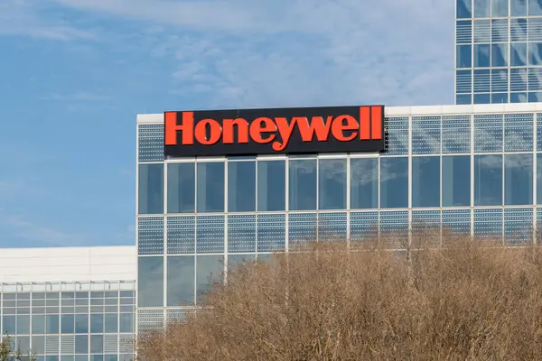 Houston Texas Marzo 2022 Edificio Oficinas Honeywell Houston Honeywell International — Foto de Stock