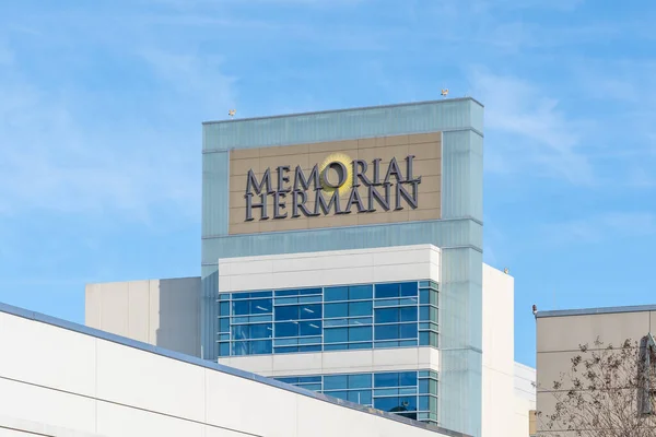 Pearland Texas Usa February 2022 Memorial Hermann Sign Building Pearland — Stock Photo, Image