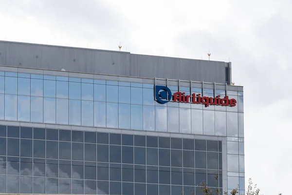 Houston Texas Usa March 2022 Air Liquides Sign Its Office — Stock Photo, Image
