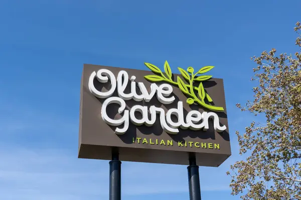 Orlando Abd Şubat 2022 Orlando Abd Bir Olive Garden Restoran — Stok fotoğraf