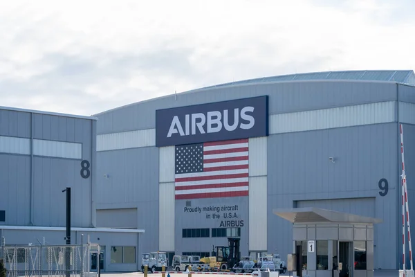 Mobile Alabama Estados Unidos Febrero 2022 Airbus Usa Facility Mobile — Foto de Stock