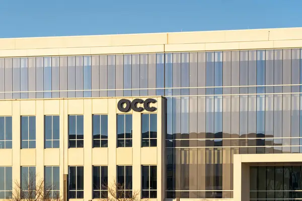 Dallas Eua Março 2022 Edifício Escritórios Occ Options Clearing Corporation — Fotografia de Stock