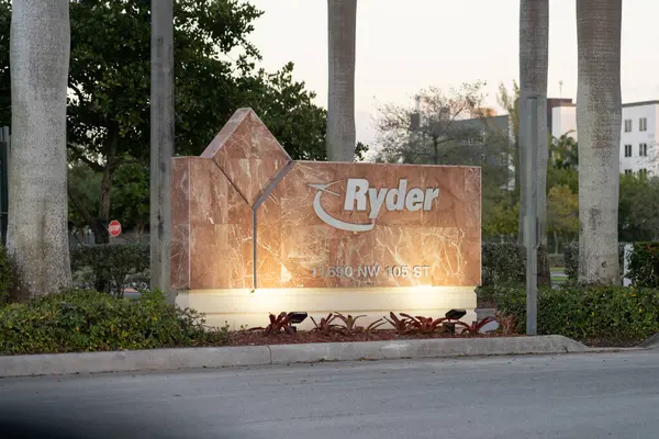 Miami Florida Usa Ledna 2022 Ryders Podepisují Svém Sídle Miami — Stock fotografie