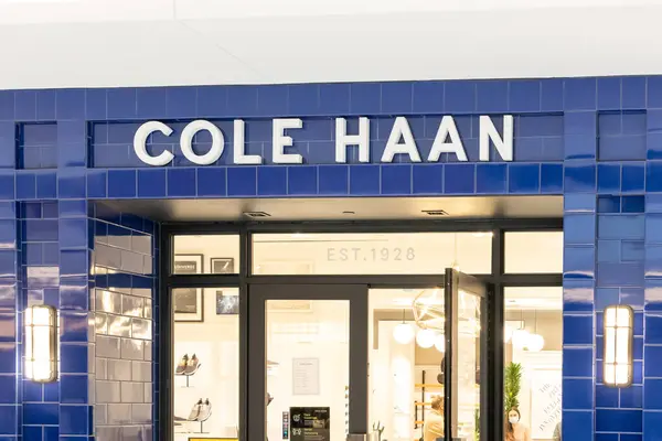 Houston Texas Usa Februar 2022 Cole Haan Butikk Kjøpesenter Cole – stockfoto