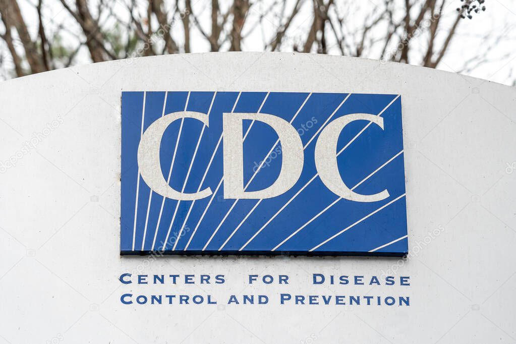 Atlanta, Georgia, USA - December 30, 2021: CDC sign at their headquarters in Atlanta. CDC (The Centers for Disease Control and Prevention) is the national public health agency of the United States.
