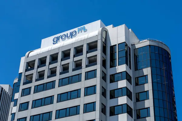 Auckland Nuova Zelanda Gennaio 2024 Groupm Office Auckland Groupm Gruppo — Foto Stock