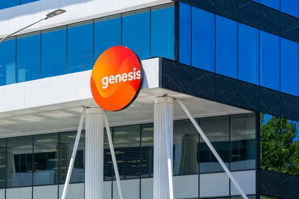 Auckland New Zealand January 2024 Genesis Head Office Auckland Genesis — Stock Photo, Image