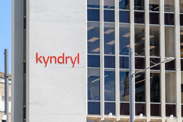 오클랜드 뉴질랜드 2024년 뉴질랜드 오클랜드에 Kyndryl 사무실 Kyndryl Holdings Inc 로열티 프리 스톡 사진