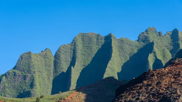 Pali Coast State Wilderness Park Kauai Hawaii Usa Npali Coast — Stock Photo, Image