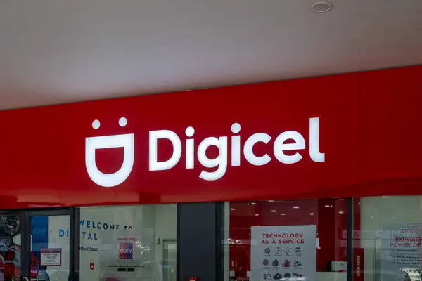 Nadi Φίτζι Μαρτίου 2024 Λογότυπο Digicel Υπογράφεται Ένα Από Καταστήματά — Φωτογραφία Αρχείου