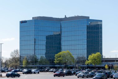 Follett Merkezi Westchester, Illinois, ABD - 3 Mayıs 2023. Follett Şirketi çeşitli eğitim ürünleri sunan bir Amerikan şirketidir..