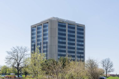 Oak Brook, IL, ABD 'deki Evergreen Bank Group genel merkezi. 3 Mayıs 2023. Evergreen Bank Group bir Amerikan finans kuruluşudur..