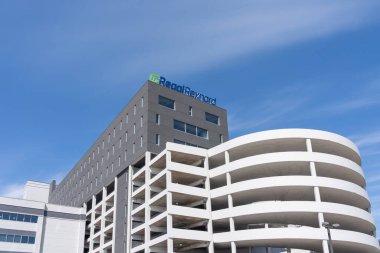 Regal Rexnord ofis binası Milwaukee, Wisconsin, ABD, 3 Mayıs 2023. Regal Rexnord elektrik motorları ve güç iletim bileşenleri üreticisi..