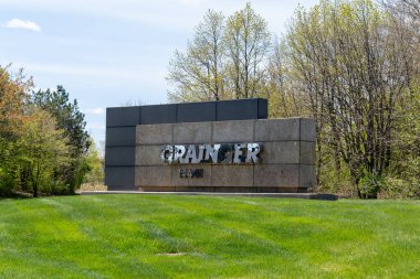 Grainger, şirketin Lake Forest, Illinois, ABD 'deki genel merkezinde 3 Mayıs 2023. W. W. Grainger, A.B.D. 'li endüstriyel malzeme şirketidir..