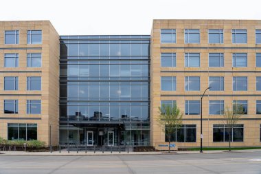 Wellmark Blue Cross ve Blue Shield 'ın 6 Mayıs 2023' te Des Moines, Iowa, ABD 'deki genel merkezi. Wellmark Blue Cross Blue Shield, Amerika Birleşik Devletleri 'nde bir sigorta şirketidir..