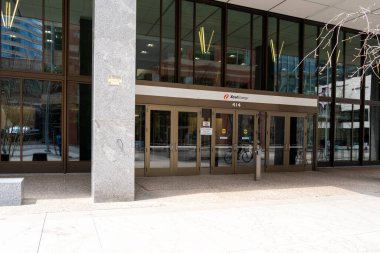 Xcel Enerji Merkezi Minneapolis, Minnesota, ABD 'de, 5 Mayıs 2023. Xcel Energy elektrik üreten, elektrik ve doğalgaz üreten ve satan bir kamu hizmeti şirketidir..