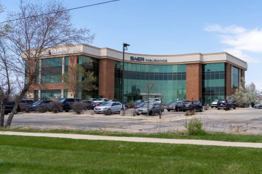Baer Sigorta Merkezi 4 Mayıs 2023 'te Madison, Wisconsin, ABD' deki Brader Yolu 'nda. Baer, Amerika 'nın bağımsız bir sigorta şirketi..