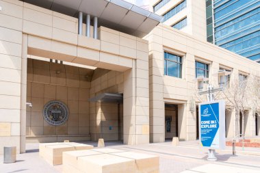 Minneapolis Federal Rezerv Bankası, Minneapolis, Minnesota, ABD, 5 Mayıs 2023. Minneapolis Federal Rezerv Bankası Federal Rezerv 'ün 9. Bölgesini kapsar..