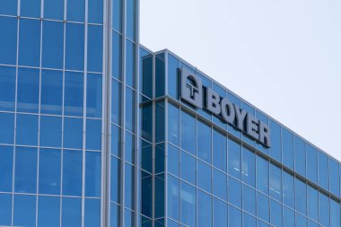 The Boyer Company headquarters in Salt Lake City, Utah, USA - May 11, 2023. The Boyer Company is an American commercial real estate developer.