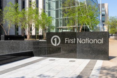 fnbo (First National Bank Omaha) headquarters in Omaha, Nebraska, USA, May 7, 2023. clipart