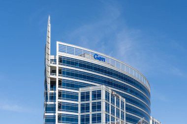 Tempe, Arizona, ABD 'deki Gen Dijital Ortak Merkezi, 25 Mayıs 2023. Gen Digital Inc. çok uluslu bir yazılım şirketidir..