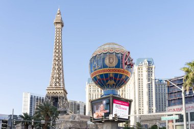 Las Vegas, Nevada 'daki Paris Oteli - 30 Mayıs 2023. Paris 4 yıldızlı bir otel..