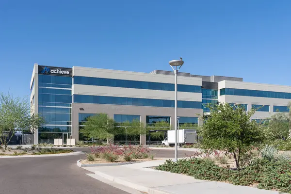 stock image Achieve headquarters in Tempe, Arizona, USA, May 25, 2023. Achieve is a company that offers digital financial solutions.