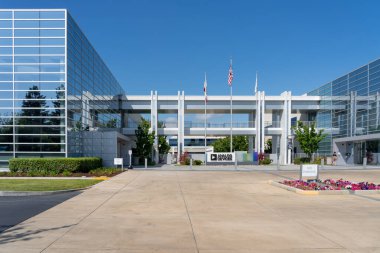 San Jose, Kaliforniya, ABD 'deki Analog Aygıt Ofisi - 8 Haziran 2023. Analog Cihazları, Amerikan çokuluslu yarı iletken şirketidir..