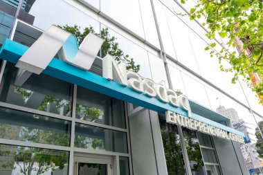 Nasdaq Girişimcilik Merkezi, San Francisco, Kaliforniya, ABD - 6 Haziran 2023. Nasdaq Girişimcilik Merkezi, girişimcileri bağlamak, teşvik etmek ve eğitmek için kurulmuş kar amacı gütmeyen bir kuruluştur..
