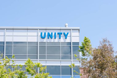 UNITY Biyoteknoloji Merkezi Güney San Francisco, Kaliforniya, ABD - 7 Haziran 2023. Unity Biotechnology, Amerikalı bir biyoteknoloji şirketidir. Yaşayan hücreleri hedef alan ilaçlar geliştirir..