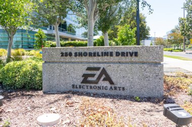 8 Haziran 2023 'te Redwood City, Kaliforniya' daki Electronic Arts genel merkezi. Electronic Arts Inc., ABD 'li video oyunu şirketidir..