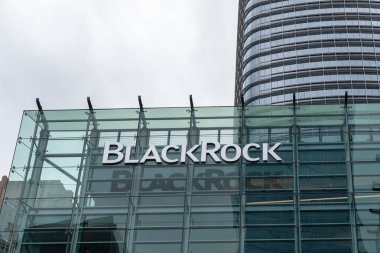 BlackRock ofisi San Francisco, Kaliforniya, ABD - 6 Haziran 2023. BlackRock, Inc. çok uluslu bir Amerikan yatırım şirketidir..