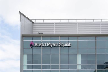 Brisbane, California, ABD 'deki Bristol-Myers Squibb ofisi - 7 Haziran 2023. Bristol-Myers Squibb (BMS), ABD 'li çok uluslu ilaç şirketidir..