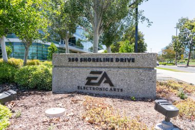 8 Haziran 2023 'te Redwood City, Kaliforniya' daki Electronic Arts genel merkezi. Electronic Arts Inc., ABD 'li video oyunu şirketidir..