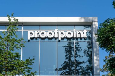 Sunnyvale, California, ABD 'deki düzeltme merkezi - 8 Haziran 2023. Proofpoint, Inc. bir Amerikan Siber Güvenlik Şirketi..