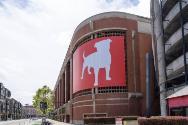 San Mateo, California, ABD 'deki binadaki köpek. 7 Haziran 2023. Zynga Inc., ABD 'li geliştirici..