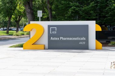 Astex tabelaları Pleasanton, Ca, ABD 'de görüldü. 12 Haziran 2023. Astex Eczacılık (Astex) bir biyoteknoloji şirketidir..