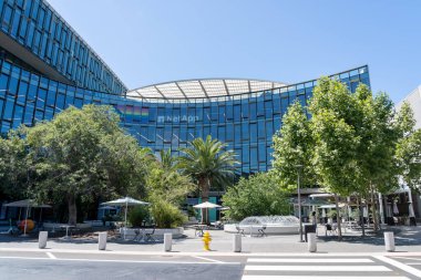 NetApp merkezi San Jose, Kaliforniya, ABD - 11 Haziran 2023. NetApp, Inc. bir Amerikan veri depolama ve veri yönetim hizmetleri şirketidir..