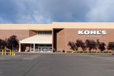 Kohl 'un Salt Lake City' deki dükkanı, Utah, ABD, 23 Haziran 2023. Kohl 's bir Amerikan mağaza perakende zinciri..
