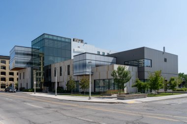 Richardson İnovasyon Merkezi, Winnipeg, Manitoba, Kanada, 20 Temmuz 2023. Richardson İcat Merkezi son teknoloji ürünü ve kalite test tesisidir..