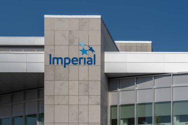 Imperial Oil headquarters in Calgary, Alberta, Canada on July 4, 2023. Imperial Oil Limited is a Canadian petroleum company. clipart