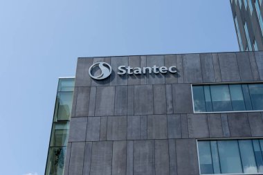 Stantec ofisi Winnipeg, Manitoba, Kanada 'da, 20 Temmuz 2023. Stantec Inc. tasarım ve danışmanlık sektöründe faaliyet gösteren uluslararası bir profesyonel hizmet şirketidir..