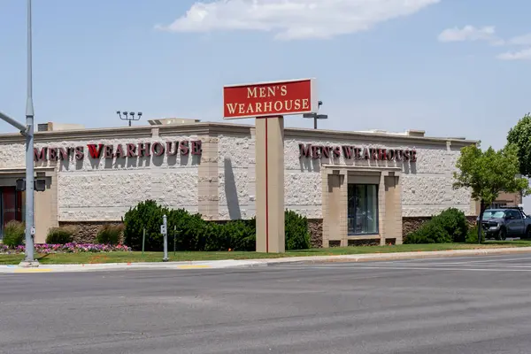 stock image Men Wearhouse store in Salt Lake City, Utah, USA, on June 23, 2023