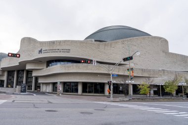 Gatineau, Quebec, Kanada - 15 Ekim 2023: Kanada Gatineau, Quebec, Kanada 'da Kanada Tarih Müzesi, 15 Ekim 2023.