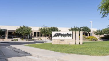 Tempe, Arizona, ABD - 26 Mayıs 2023: Centennial Cir, Tempe, ABD.