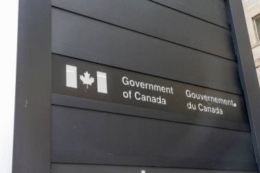 Ottawa, On, Kanada - 15 Ekim 2023: Kanada Hükümeti Ottawa, On, Kanada. 