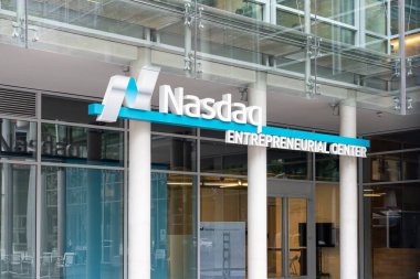 Nasdaq Girişimcilik Merkezi, San Francisco, Kaliforniya, ABD - 6 Haziran 2023. Nasdaq Girişimcilik Merkezi, girişimcileri bağlamak, teşvik etmek ve eğitmek için kurulmuş kar amacı gütmeyen bir kuruluştur..