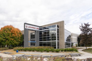 Kanata, Ottawa, Ontario, Kanada - 15 Ekim 2023: DRS Teknolojileri Kanada Kanata, Ottawa, Ontario, Kanada.